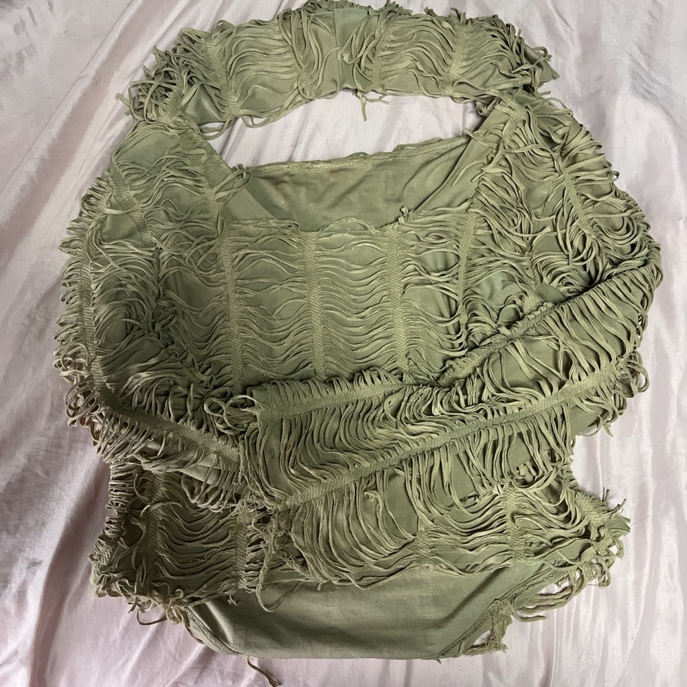 Fringed Desert Sand Top
